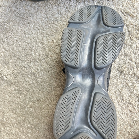 Steve Madden Black Glitter Sneakers - Picture 5 of 7